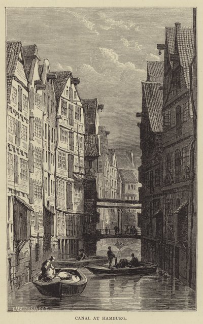 Canal à Hambourg - English School