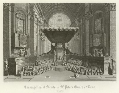 Canonisation des saints dans l