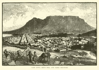 Le Cap, Lions Hill et Table Mountain - English School