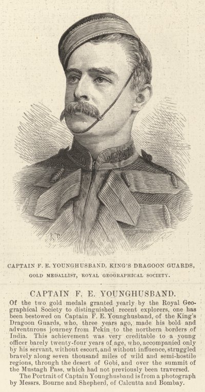 Capitaine F E Younghusband, King
