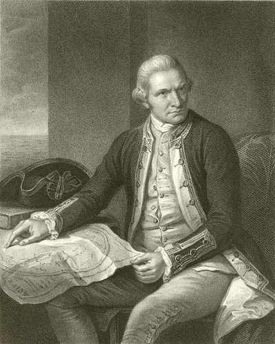 Capitaine James Cook - English School