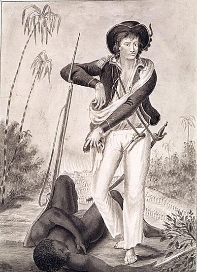 Capitaine John Gabriel Stedman (1744-97), vers 1800 - English School