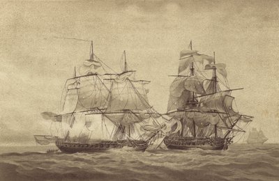 Capture de la frégate française l