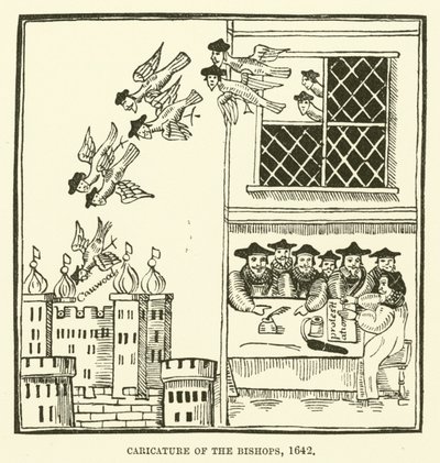 Caricature des évêques, 1642 - English School