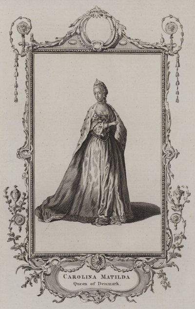 Caroline Mathilde, reine de Danemark - English School