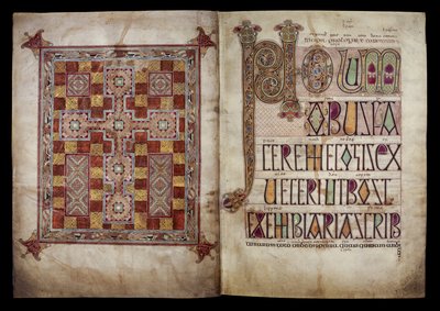 Page de tapis et page d