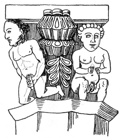 Figures sculptées d
