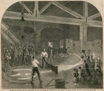 Coulée de la grande cloche pour la tour de l