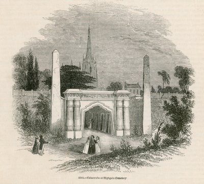 Catacombes du cimetière de Highgate, Londres - English School