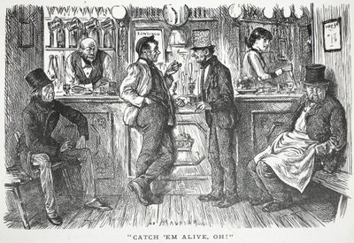 Attrapez-les vivants oh!, illustration de Punch - English School