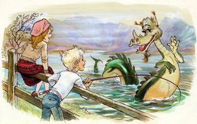 Capture du monstre du Loch Ness - English School