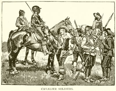 Soldats cavaliers - English School