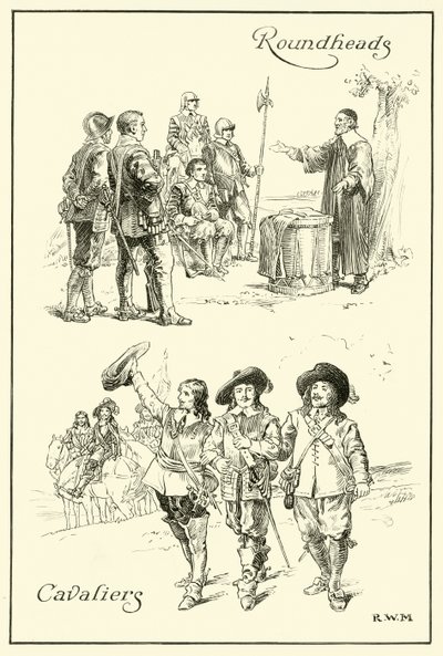 Cavaliers et Têtes-Rondes - English School