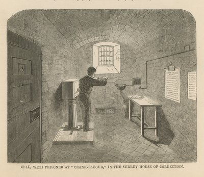 Cellule à la maison de correction de Surrey - English School