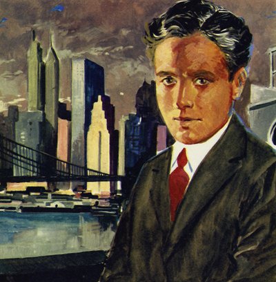 Chaplin est parti pour New York en tant que membre de la troupe de music-hall de Fred Karno - English School
