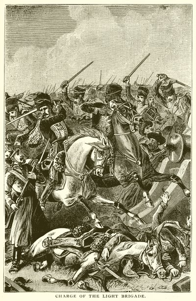 Charge de la brigade légère - English School