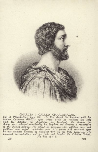 Charlemagne - English School