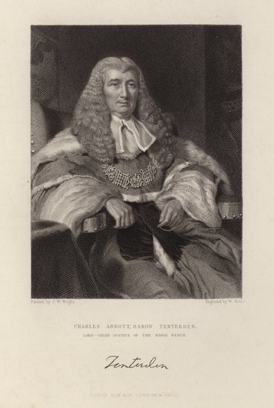 Charles Abbott Baron Tenterden - English School