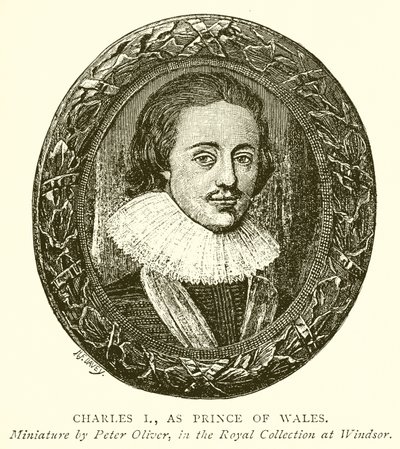 Charles Ier, en tant que prince de Galles - English School