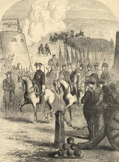 Charles XII de Suède entrant à Copenhague - English School