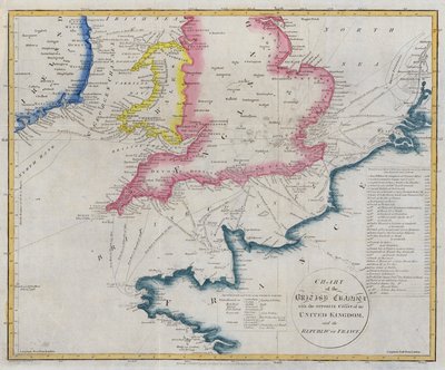 Carte de la Manche - English School