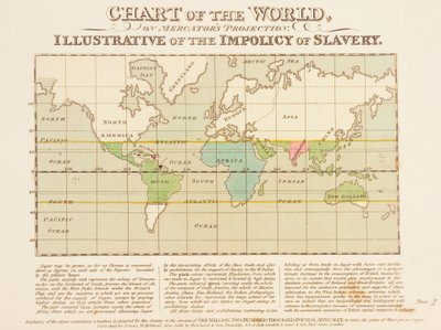 Carte du monde, sur la projection de Mercator, illustrant l