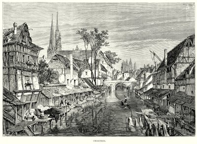 Chartres (gravure) - English School
