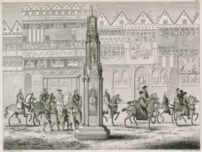 Cheapside Cross, tel qu