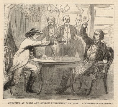 Tricherie aux cartes et punition soudaine à bord d