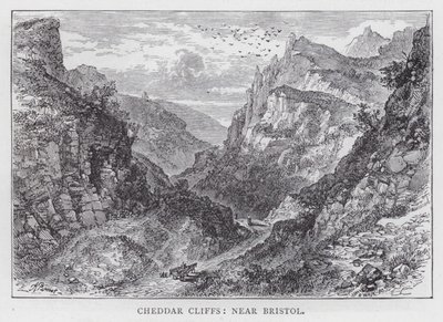 Falaises de Cheddar, près de Bristol - English School