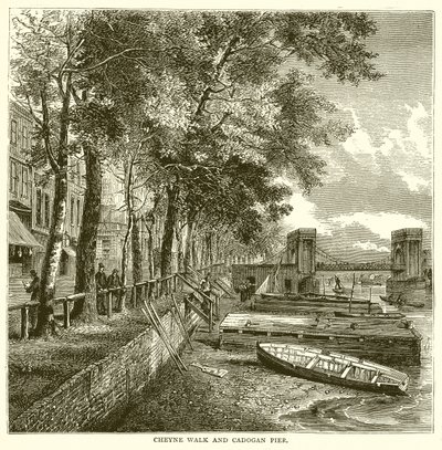 Cheyne Walk et Cadogan Pier - English School