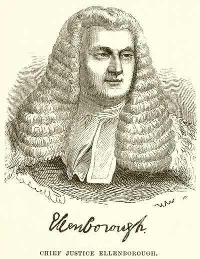 Lord Chief Justice Ellenborough - English School