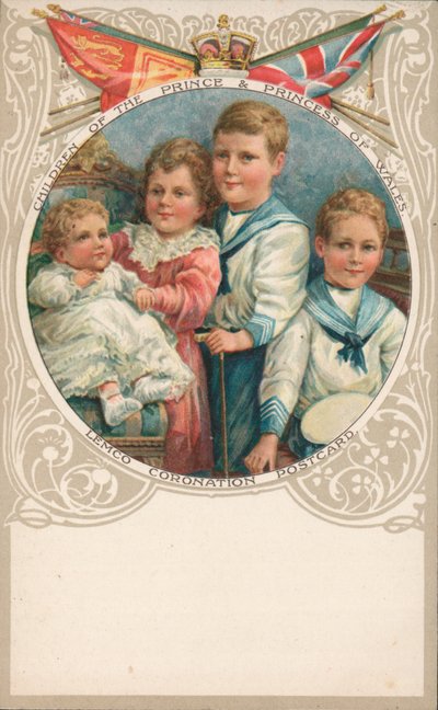 Enfants du prince et de la princesse de Galles - English School