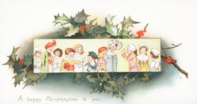 Enfants faisant la queue - English School