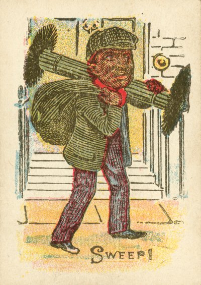 Ramoneur avec ses brosses - English School