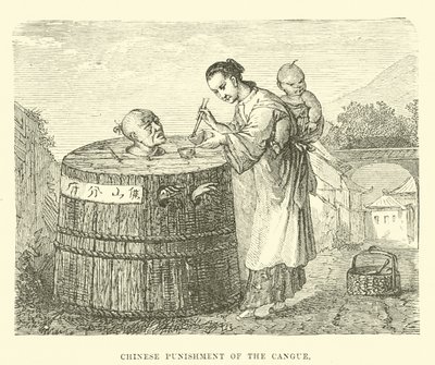 Punition chinoise du carcan - English School