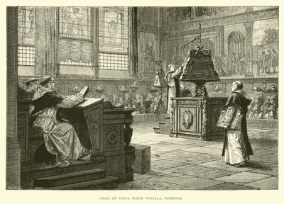 Chœur de Santa Maria Novella, Florence - English School