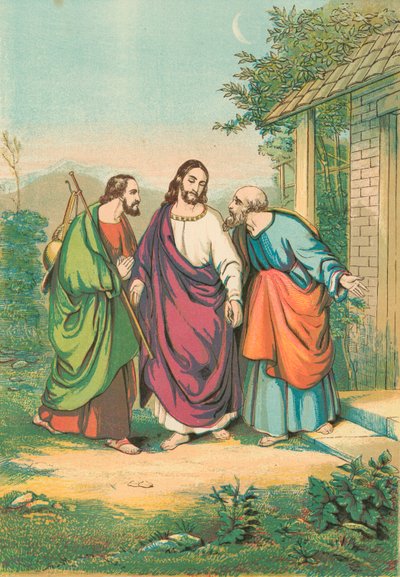 Christ, Jean et Pierre - English School