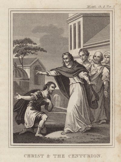 Le Christ et le centurion - English School