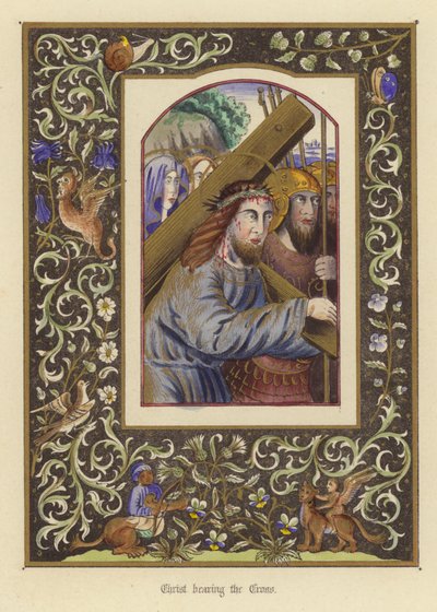 Christ portant la croix - English School