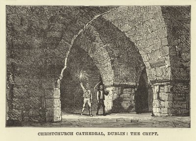 Cathédrale de Christchurch, Dublin, la Crypte - English School