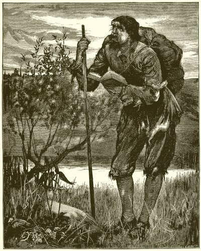 Chrétien vu par Bunyan dans son rêve. J