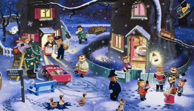 Scène de Noël - English School