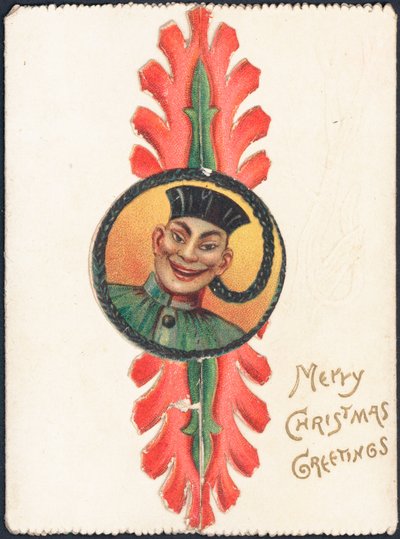Carte de Noël avec une image d
