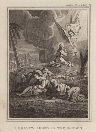 Agonie du Christ au Jardin - English School