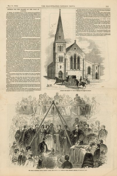 Église pour les marins du port de Londres - English School