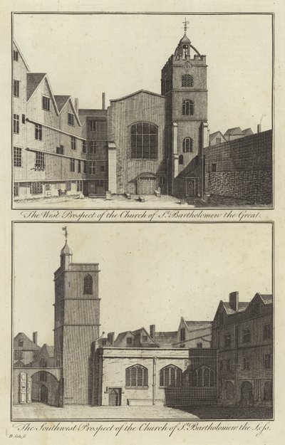 Église St Bartholomew the Great et Église St Bartholomew the Less, Londres - English School