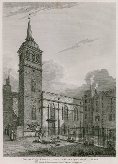 Église de St Peter upon Cornhill, Londres - English School