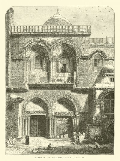 Église du Saint-Sépulcre à Jérusalem - English School