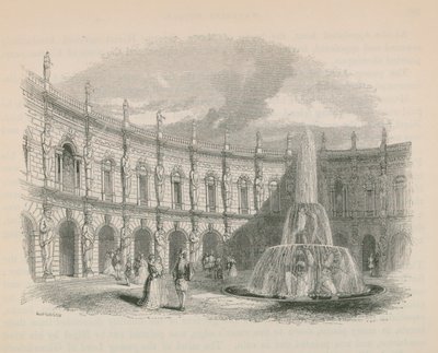 Cour circulaire à Whitehall - English School